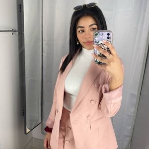 Pink forever 21 blazer